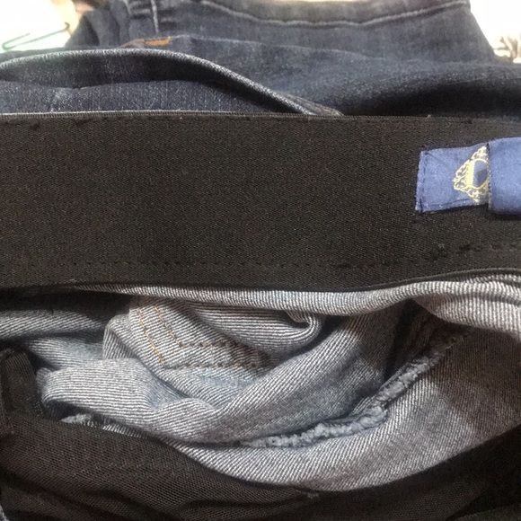 Democracy “ab” solution indigo Denim Ankle Skimmer Plus Jeans 24W - Picture 10 of 14